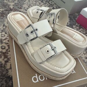 Dolce Vita Buckle Platforms (never worn)